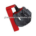 Hydraulic orange peel grab bucket